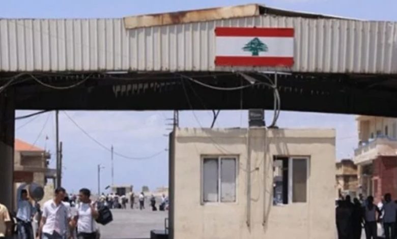 الحدود اللبنانية السورية