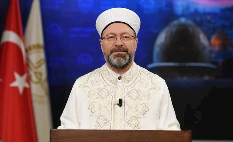 رئيس الشؤون الدينية الأستاذ الدكتور علي أرباش