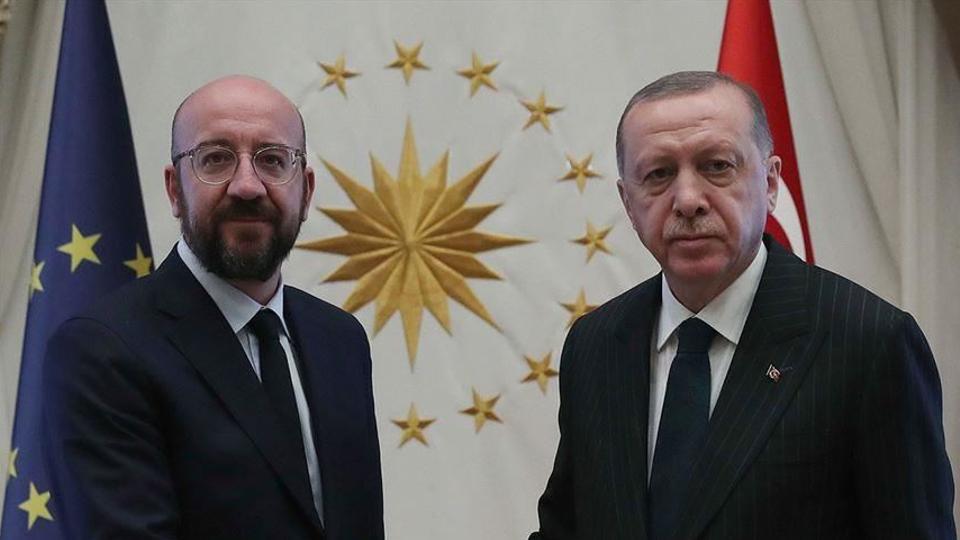 أردوغان وميشيل بحثا خلال الاتصال التطورات شرقي المتوسط 