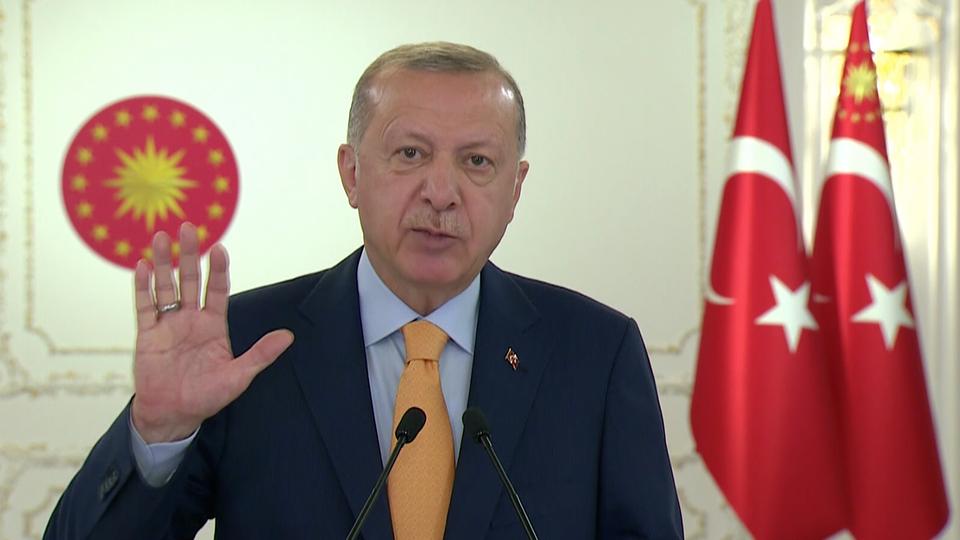 أردوغان: ندعم أي حل يضمن أمن شعب قبرص التركية وحقوقه التاريخية والسياسية في الجزيرة