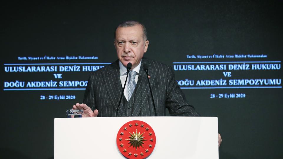 أردوغان قال إنه يجب وضع حد للأزمة التي بدأت في المنطقة بسبب احتلال أرمينيا لإقليم 