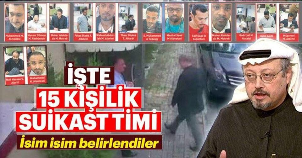 صور نشرتها وسائل إعلام تركية لمشتبهين في تنفيذ عملية اغتيال خاشقجي