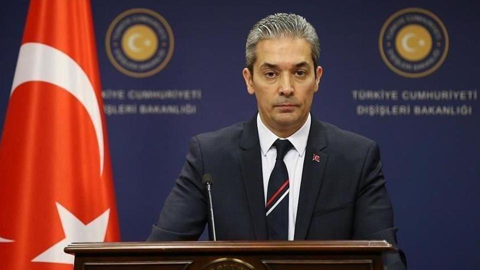 المتحدث باسم وزارة الخارجية التركية حامي أقصوي يطالب اليونان بالتخلي عن لغة التهديد ضد بلاده