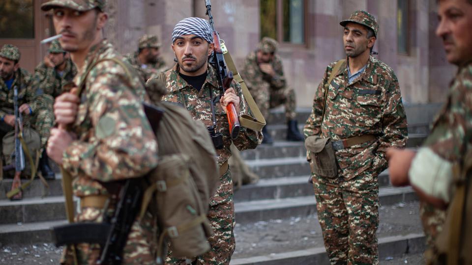 أفاد جهاز أمن الدولة الأذربيجاني بوجود إرهابيين تابعين لتنظيم PKK يقاتلون مع الجانب الأرميني في إقليم قره باغ