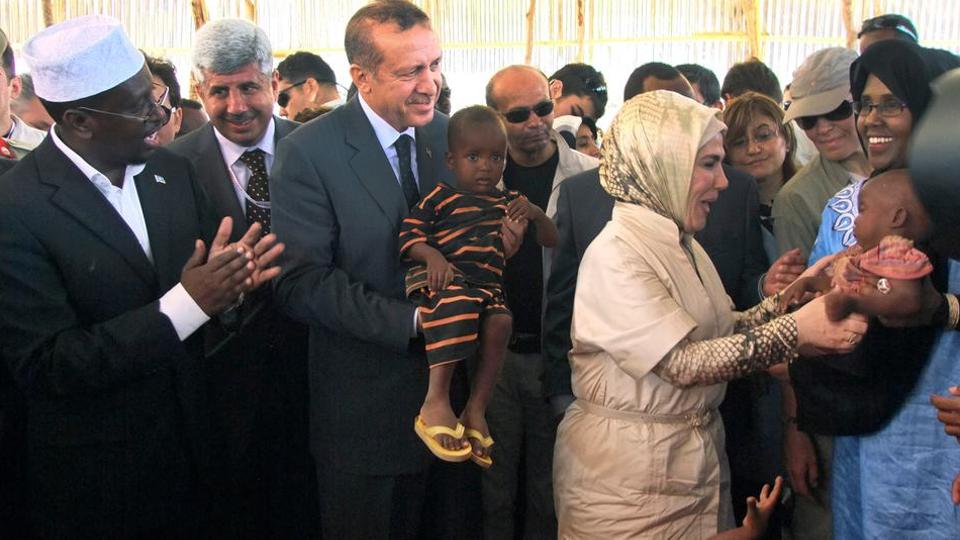 أردوغان زار الصومال عام 2011 لدعمها في مواجهة المجاعة