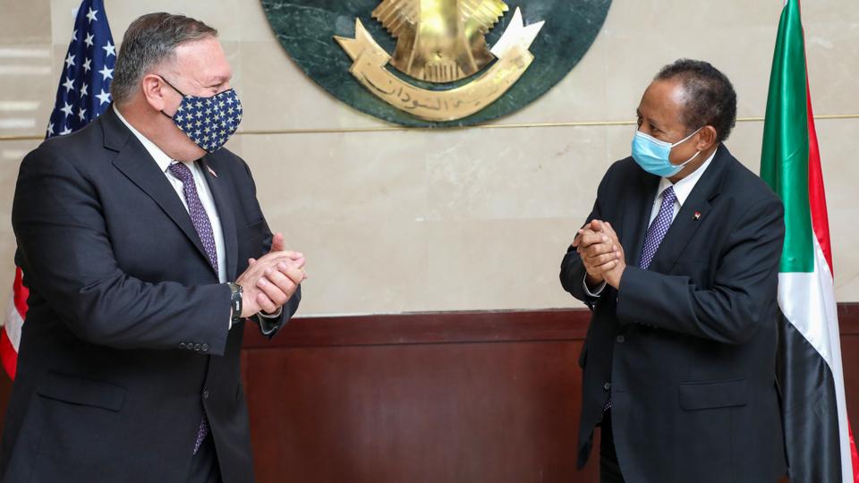 بومبيو أول مسؤول أمريكي رفيع يزور السودان من أكثر من عقدين