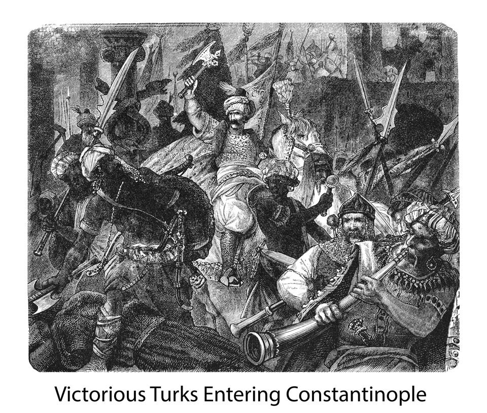 عندما غزا العثمانيون إسطنبول، احتفظوا إلى حد كبير بالأسماء اليونانية القديمة، مثل البوسفور وأسكدار وآيا صوفيا بالطبع