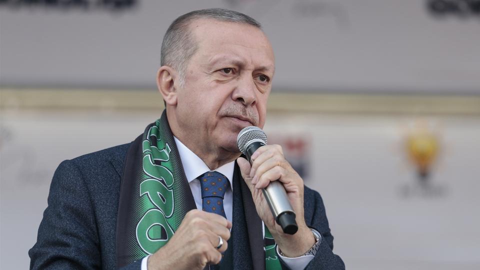 أوضح الرئيس التركي  أن الجهات المعادية لتركيا 