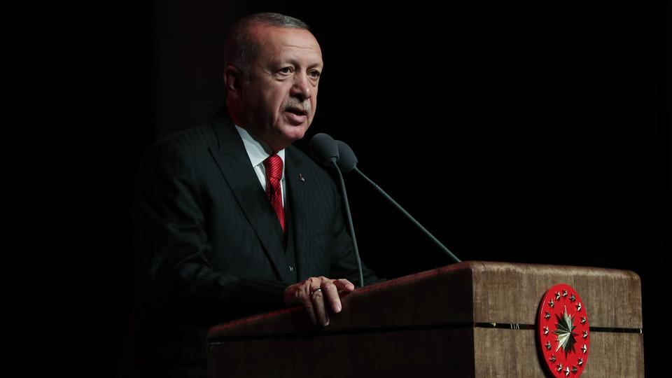 الرئيس التركي يقول إن الكفاح لن يتوقف حتى تحرير 