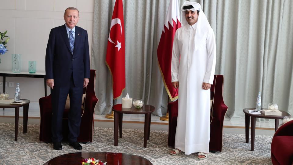 أردوغان والأمير تميم بن حمد آل ثاني يترأسان الاجتماع السادس للجنة الاستراتيجية العليا التركية-القطرية