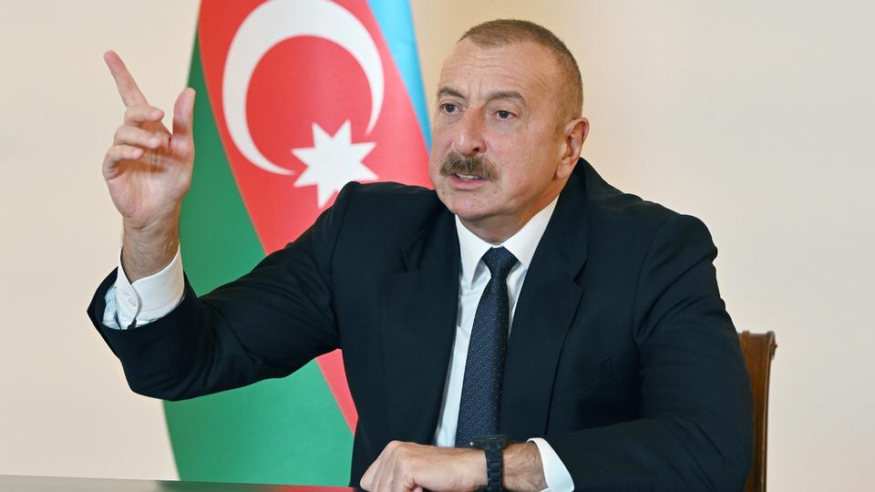 الرئيس الأذربيجاني إلهام علييف أكد أنه سيجري إحصاء الأضرار التي سببتها أرمينيا 